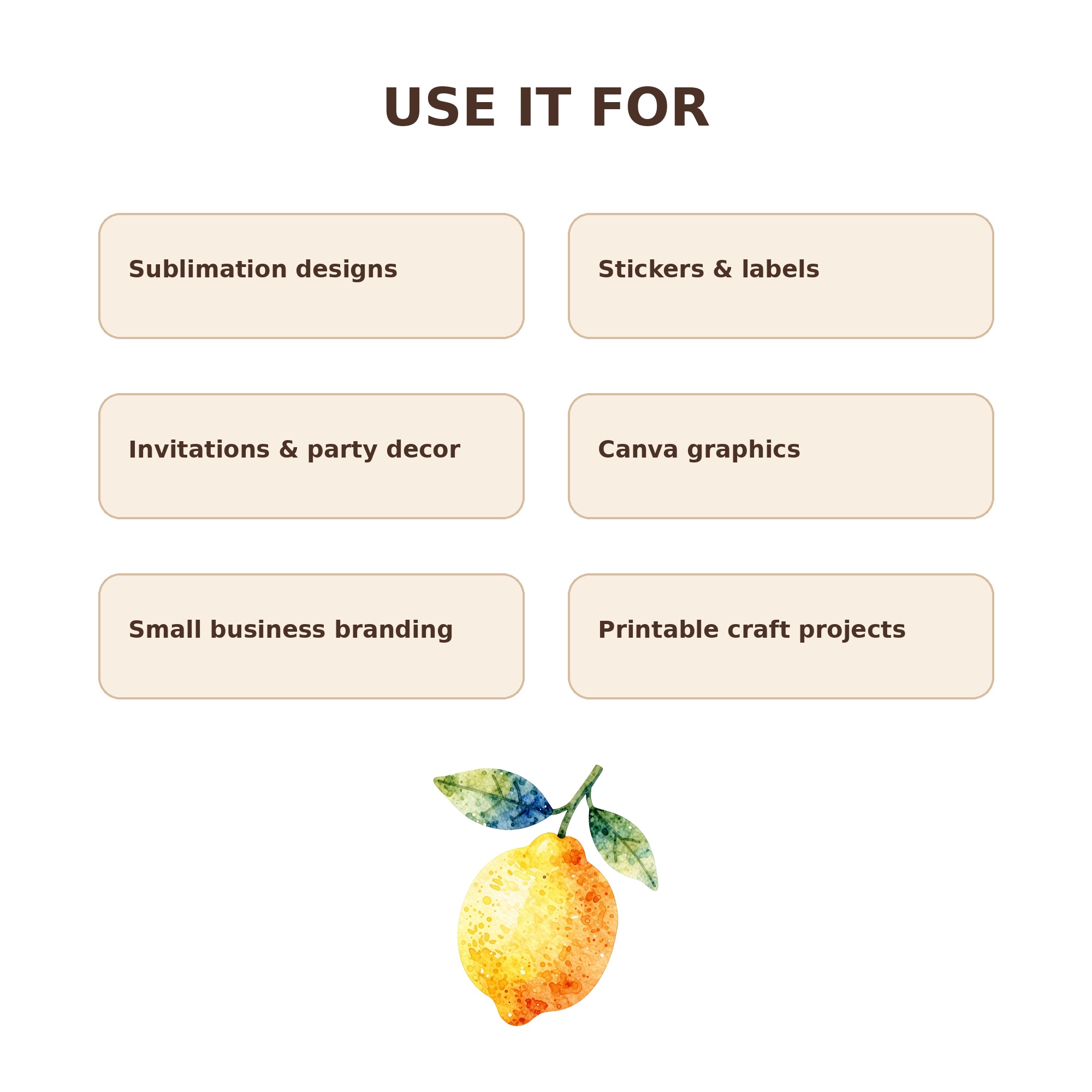 4 use ideas