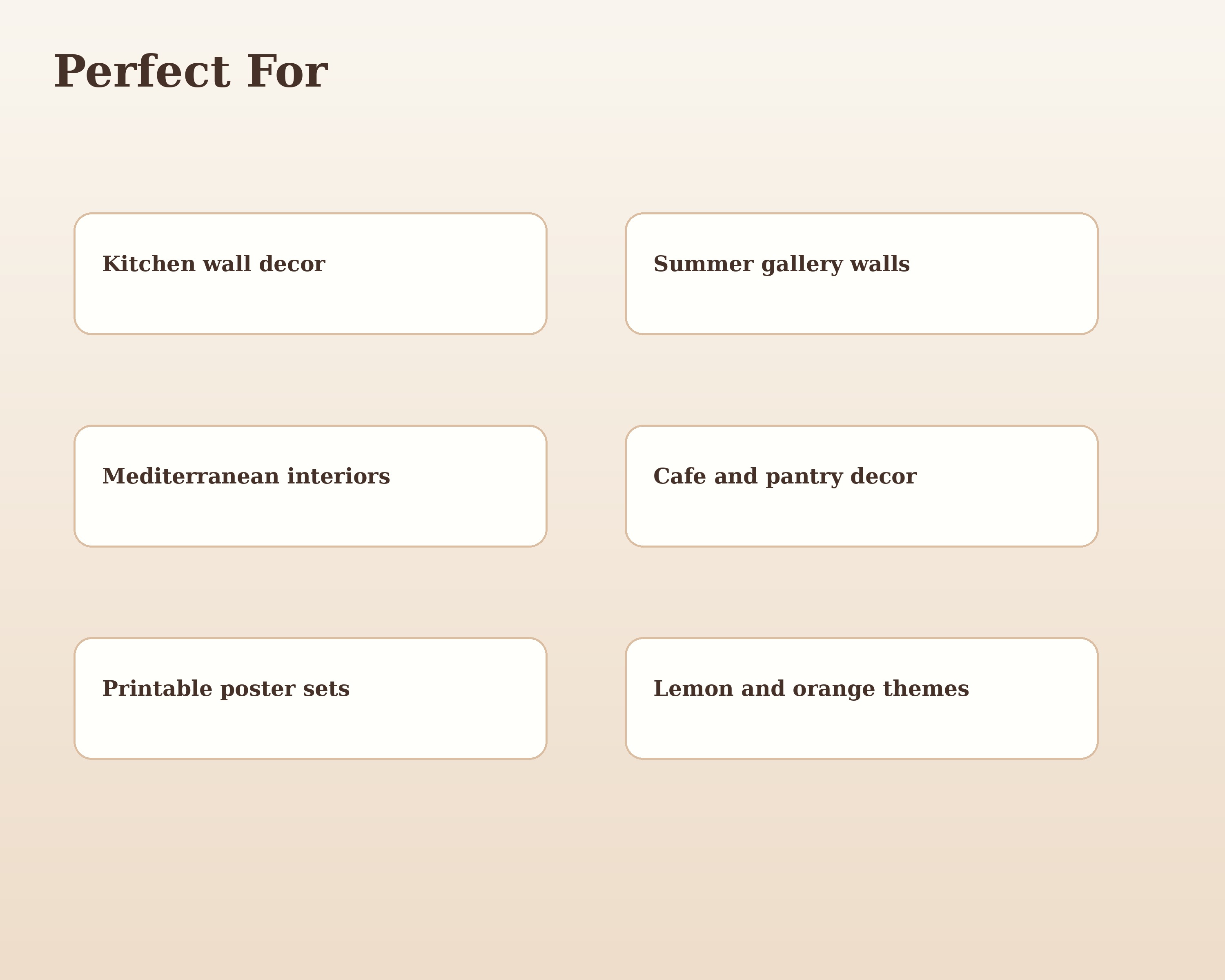 4 use ideas