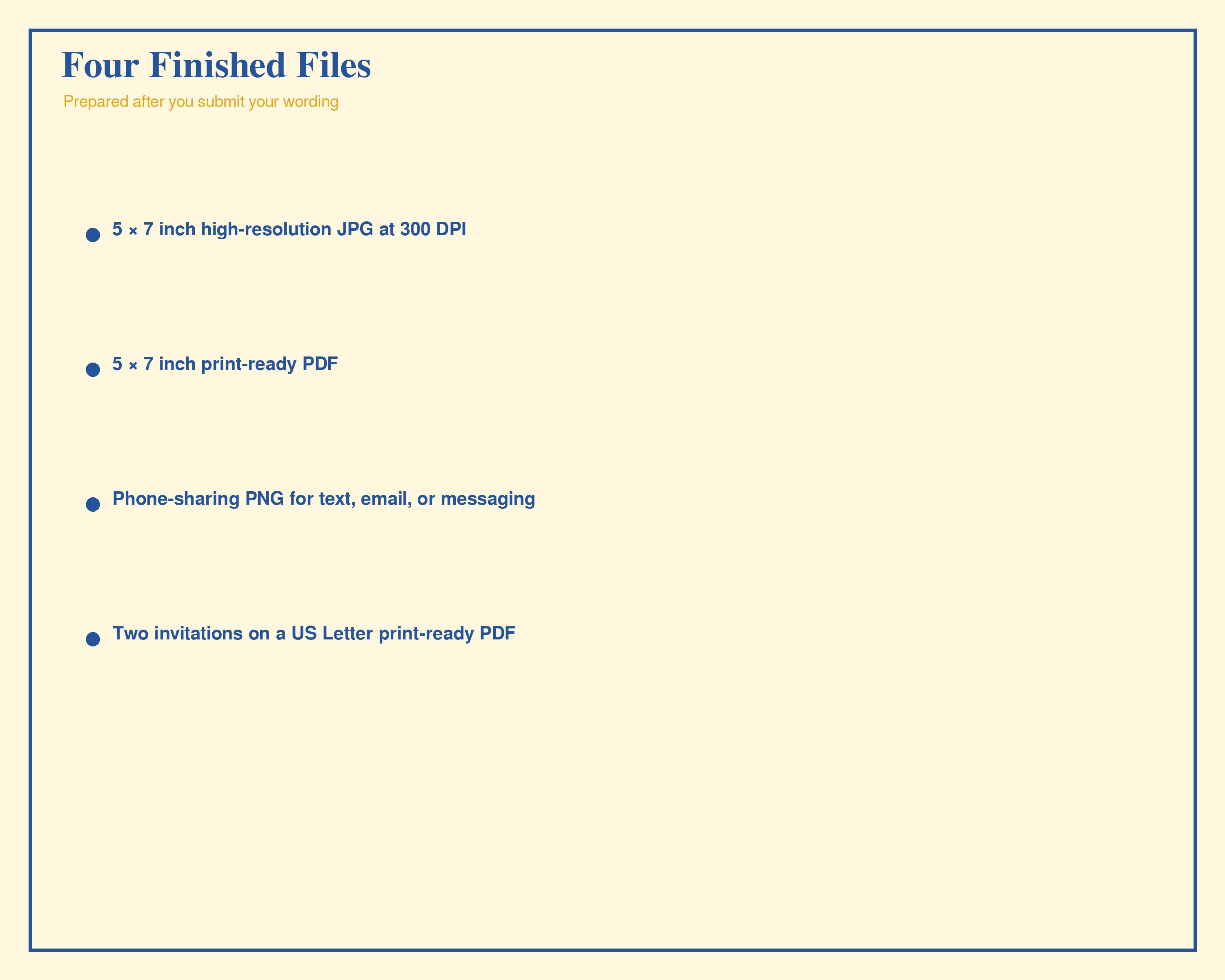 3 files included