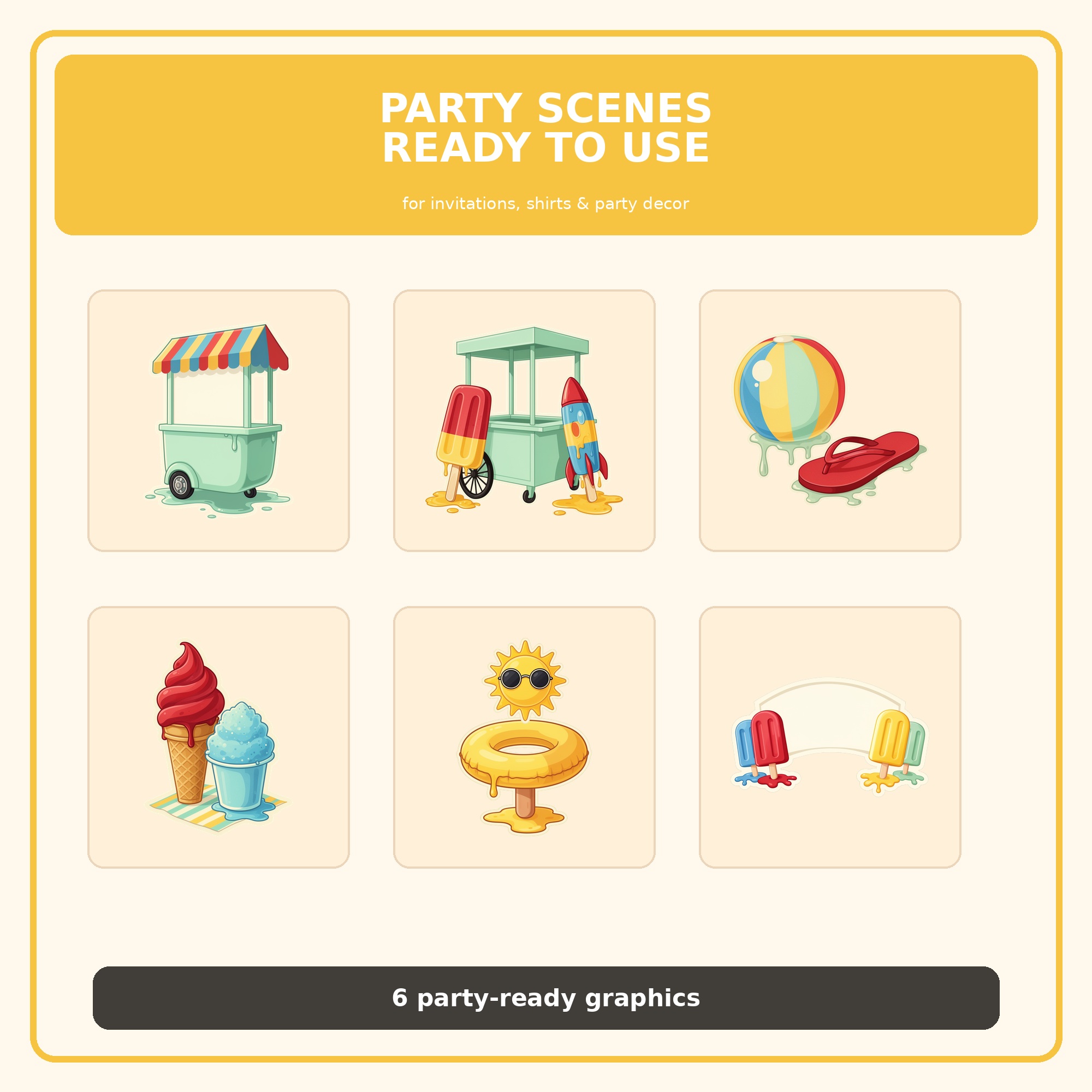 3 226 7 melting popsicle summer stand clipart 1 preview