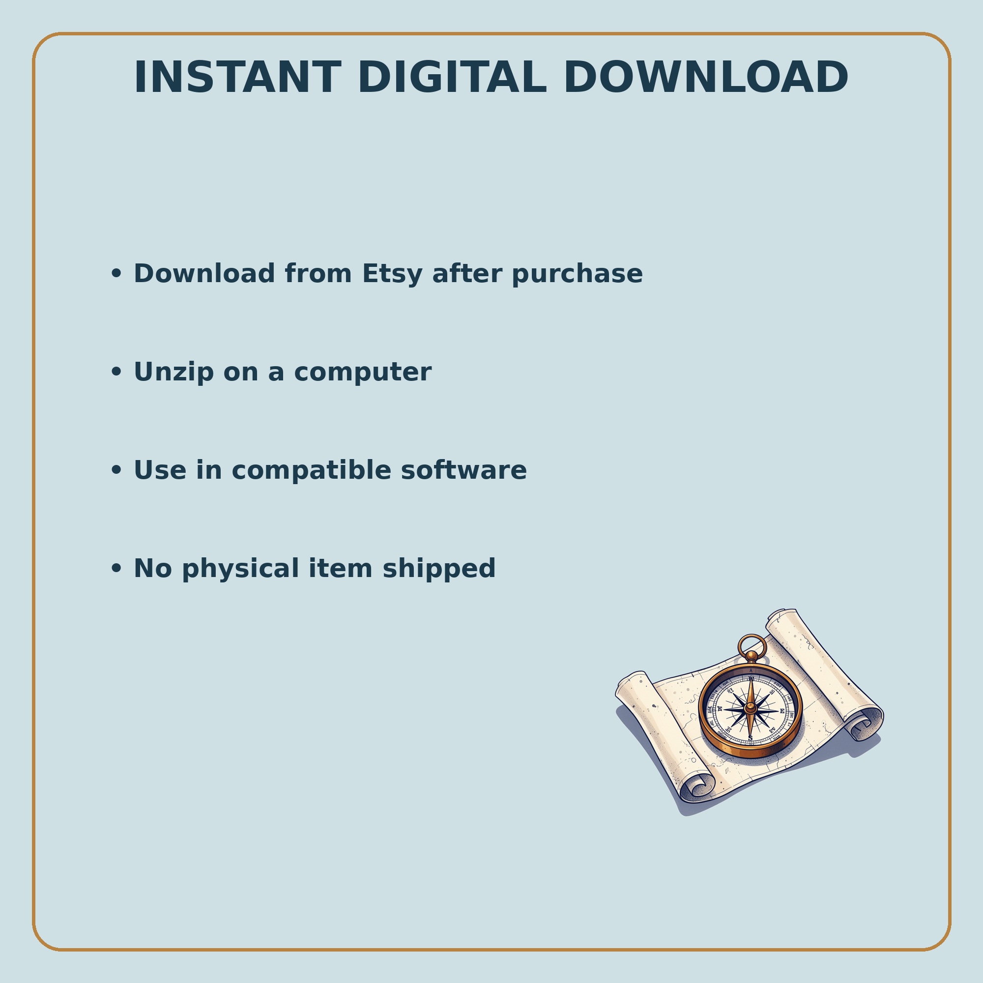 5 instant digital download