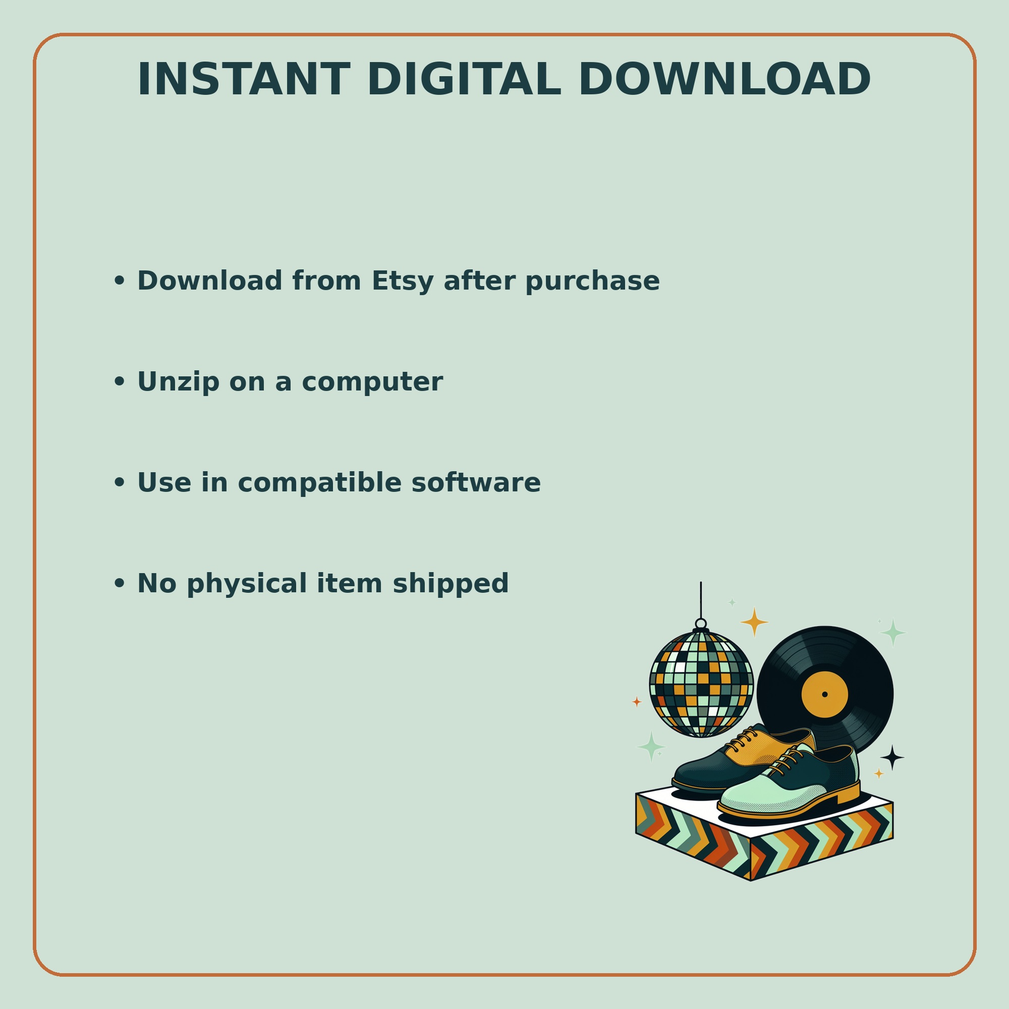 5 instant digital download